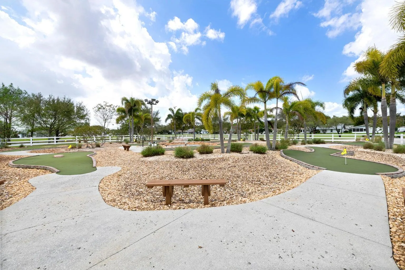 Cypress Lakes Community miniature golf a