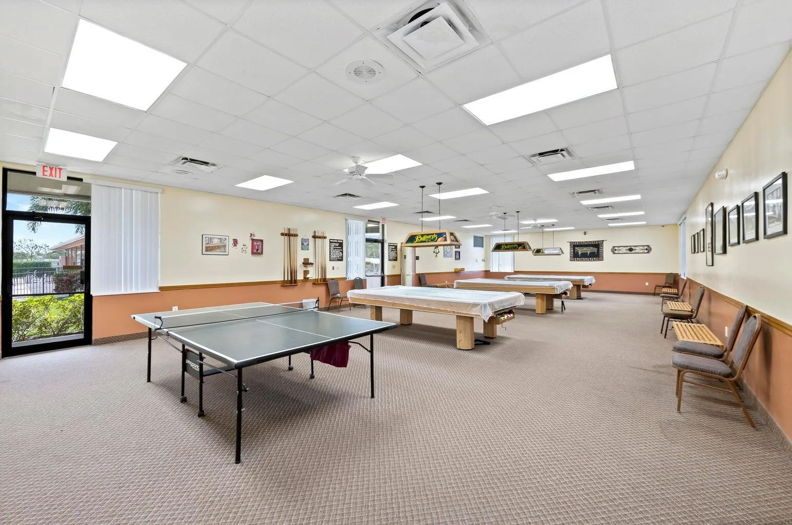Cypress Lakes Community Pool Tennis Tabl