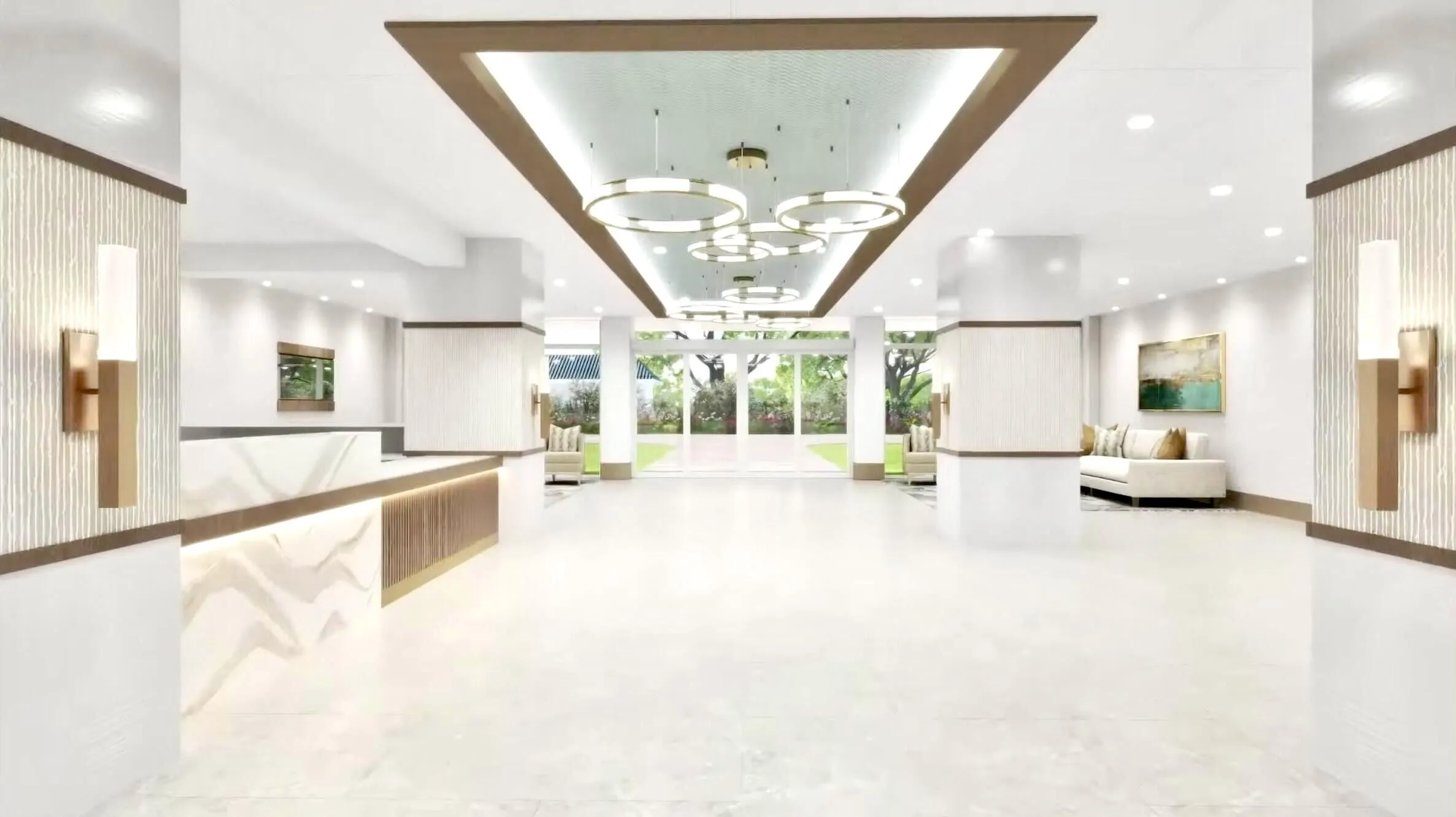 SOON TO BE COMPLETED LOBBY