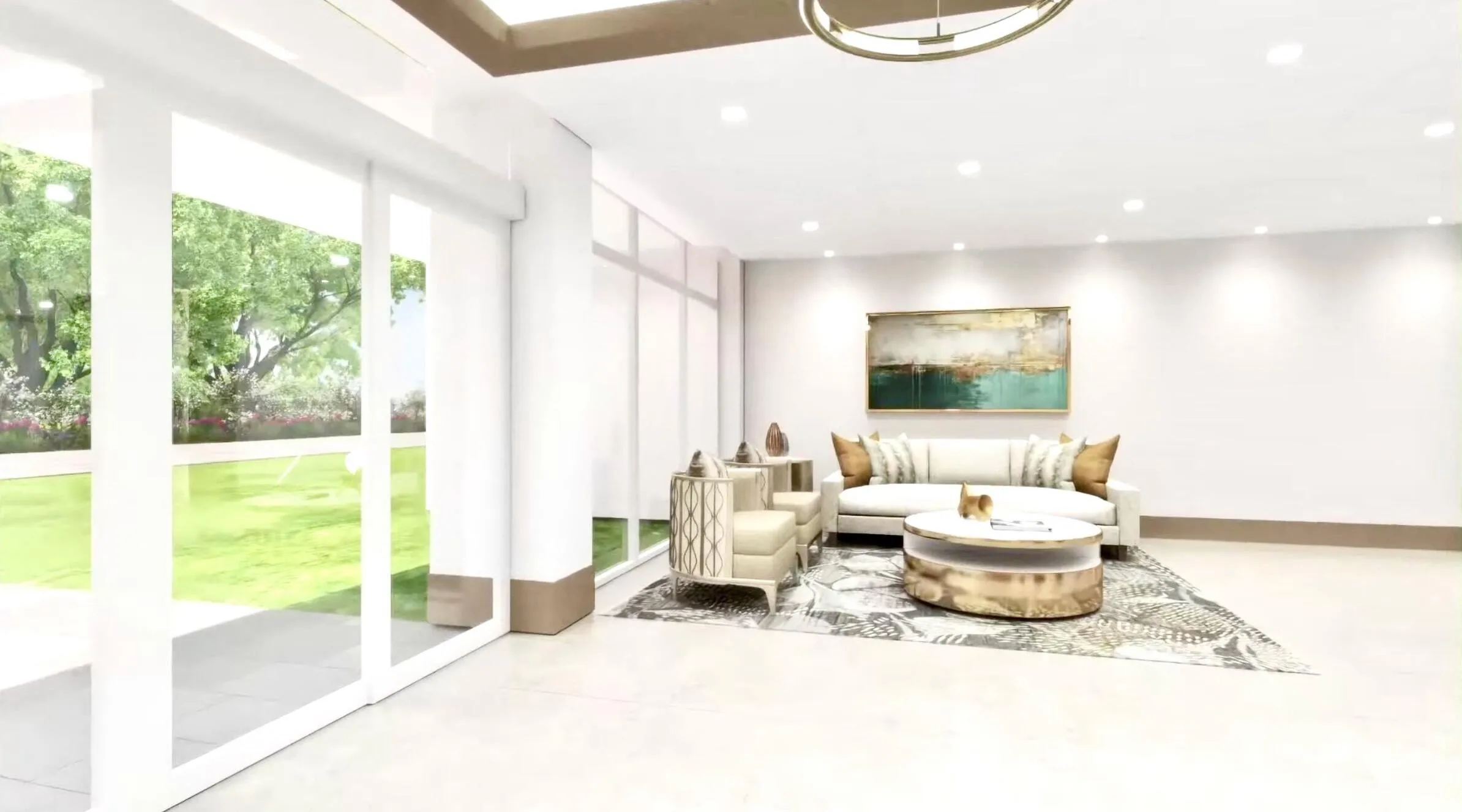 SOON TO BE COMPLETED LOBBY