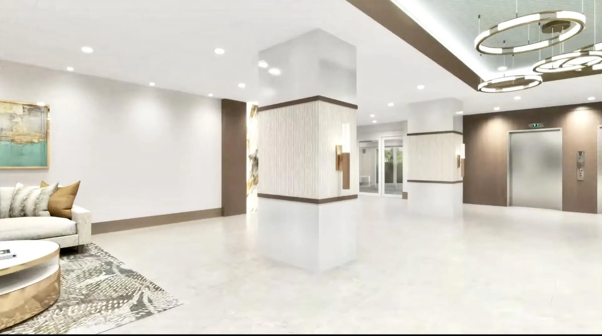 SOON TO BE COMPLETED LOBBY