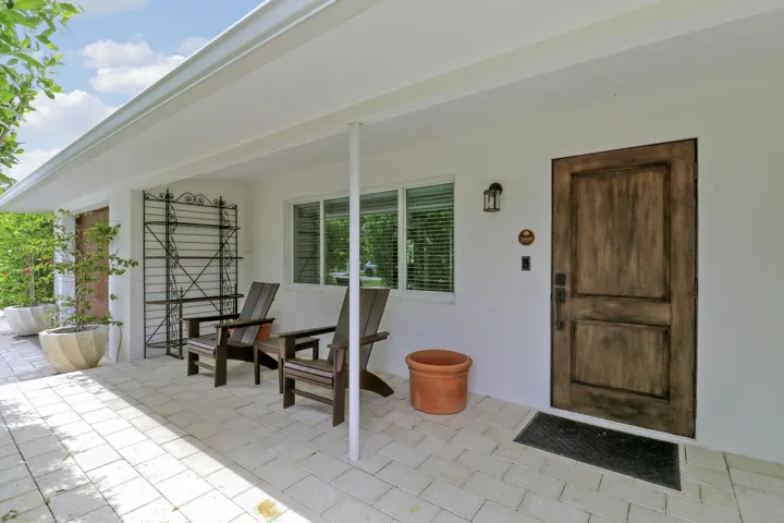 Exterior Front Porch and Entry Door