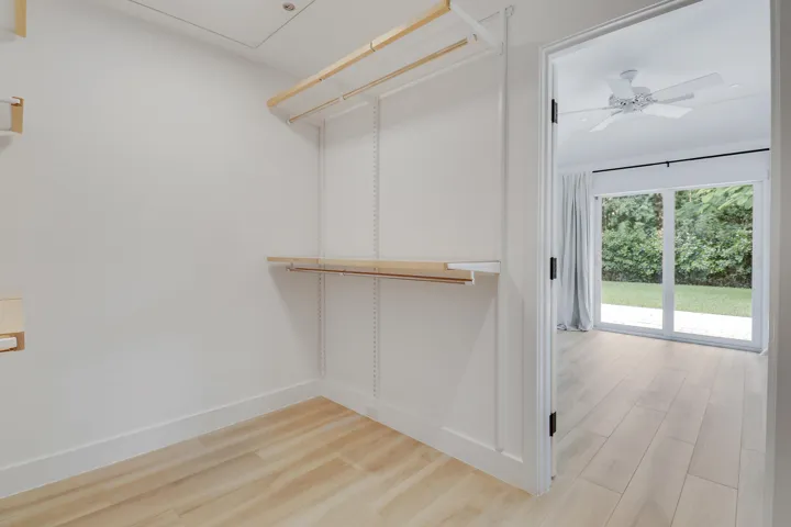 Closet and Bedroom