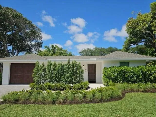 Exterior Front - freshly landscaped II