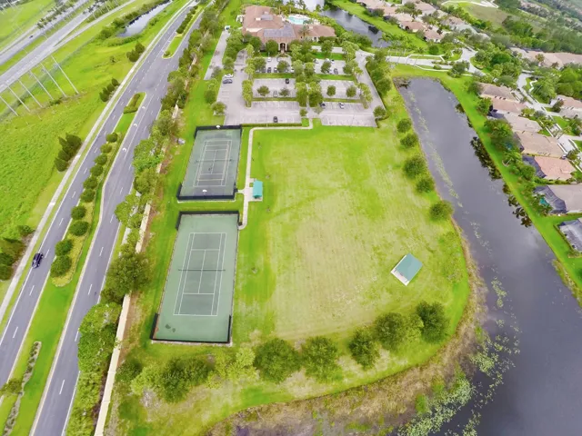 16 - Tennis Court Aerial