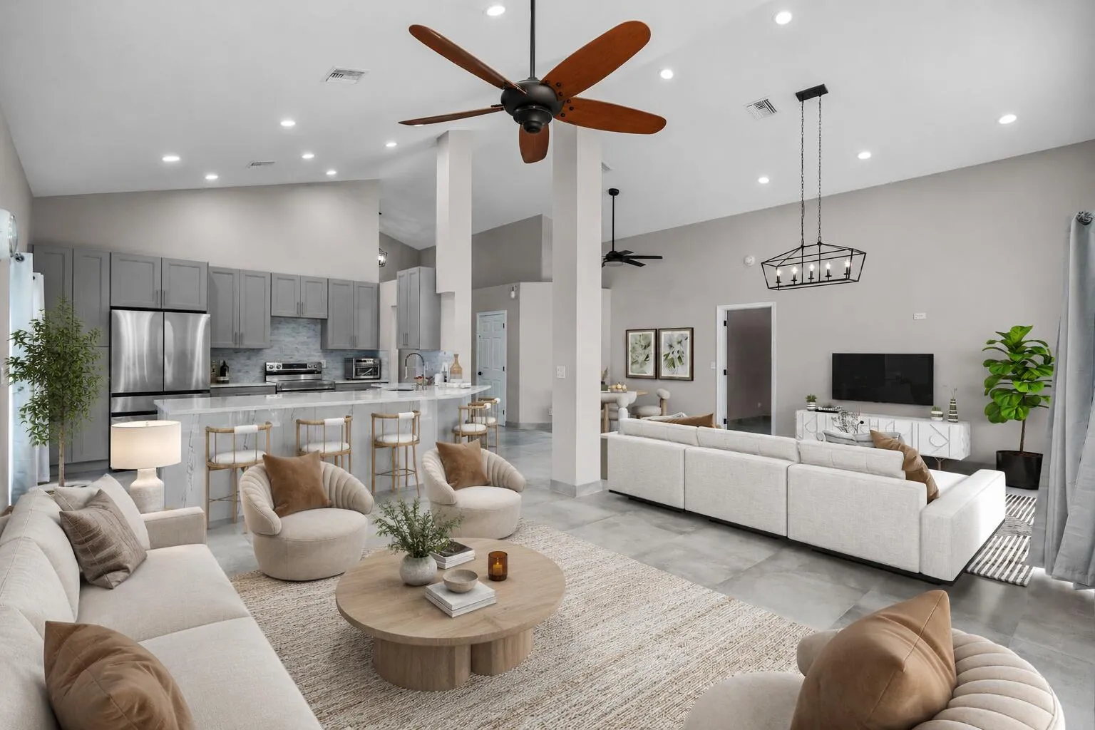 Open Concept Floor Plan