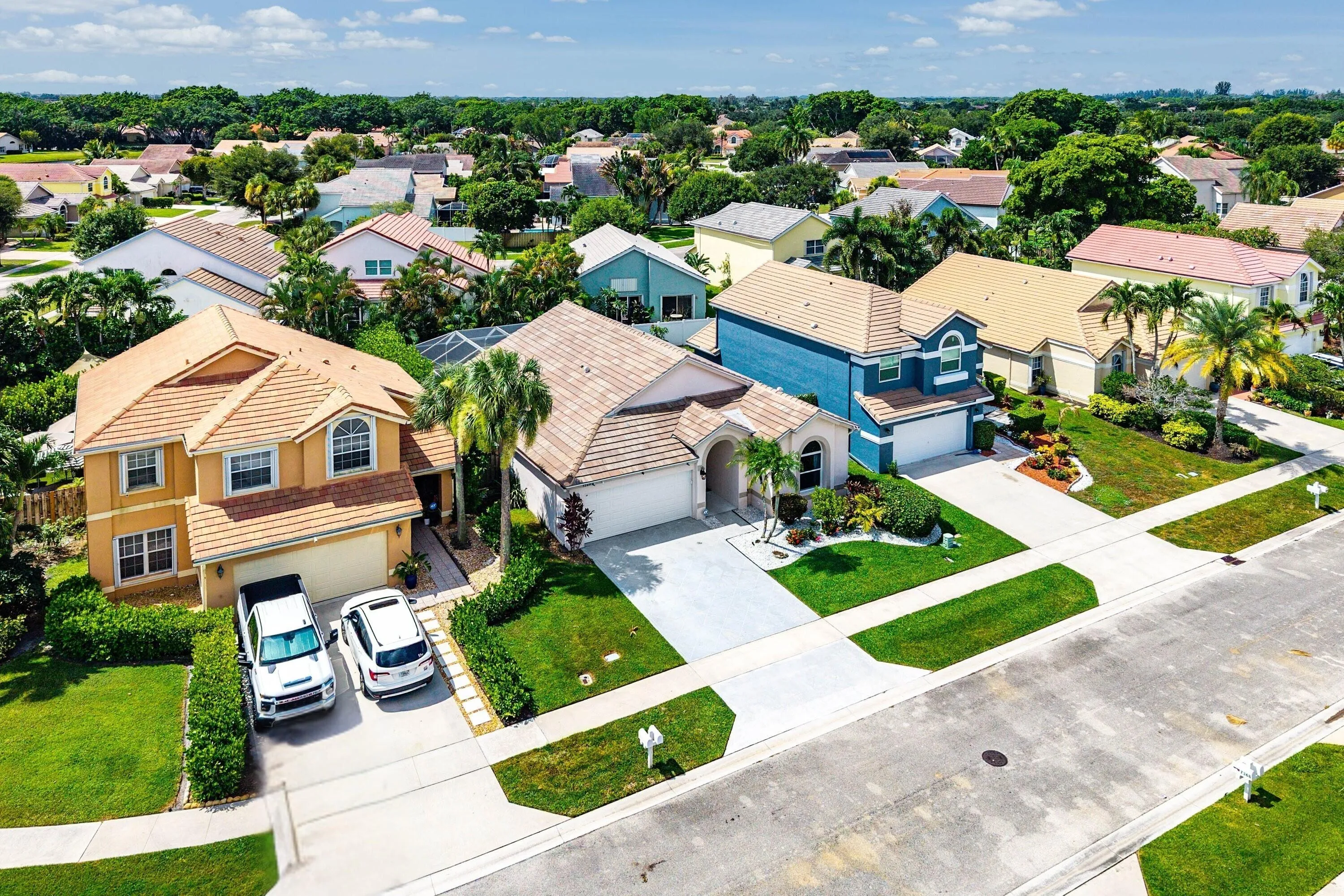 Aerial View of Home