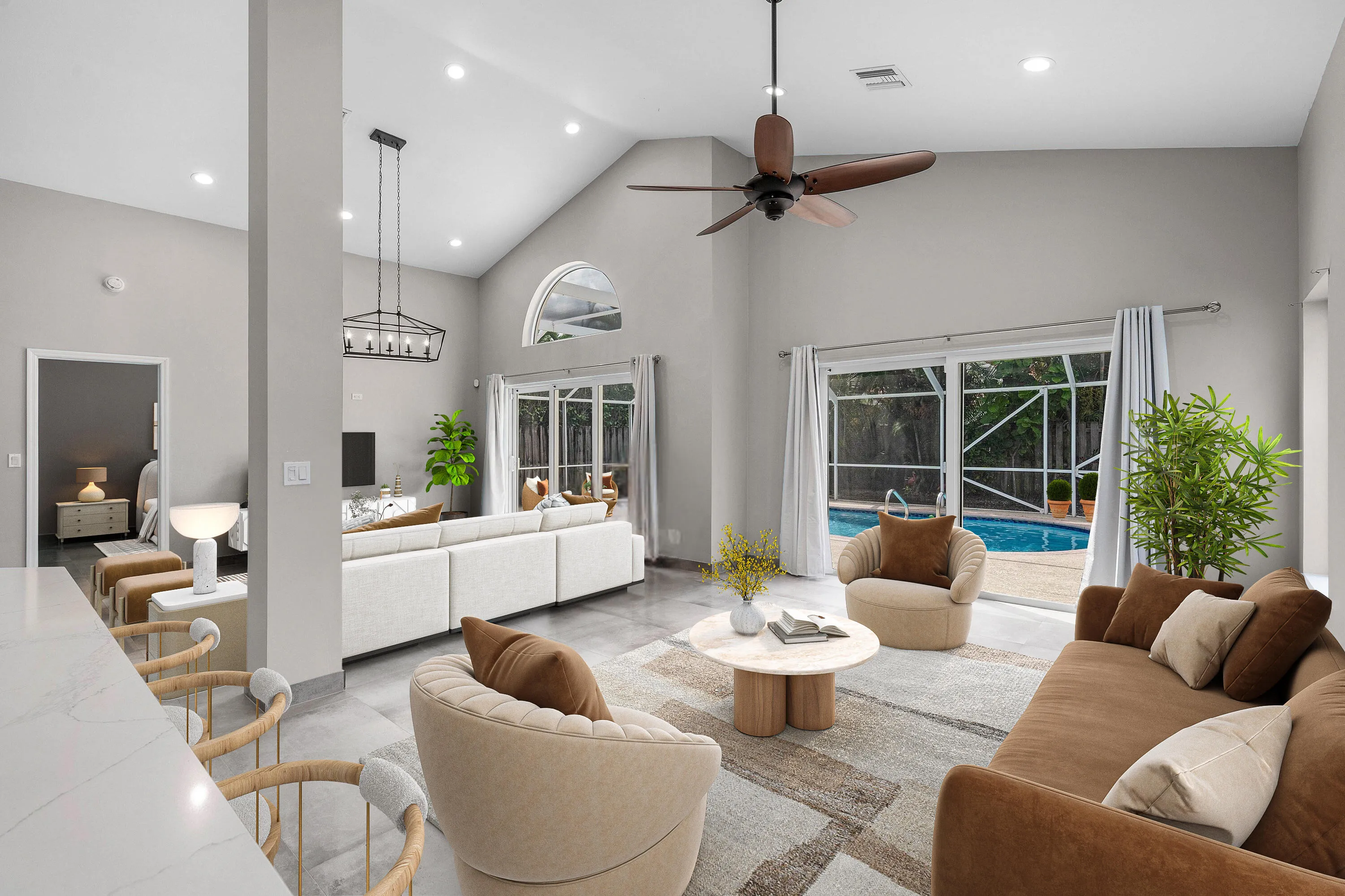 Open-Concept Floor Plan