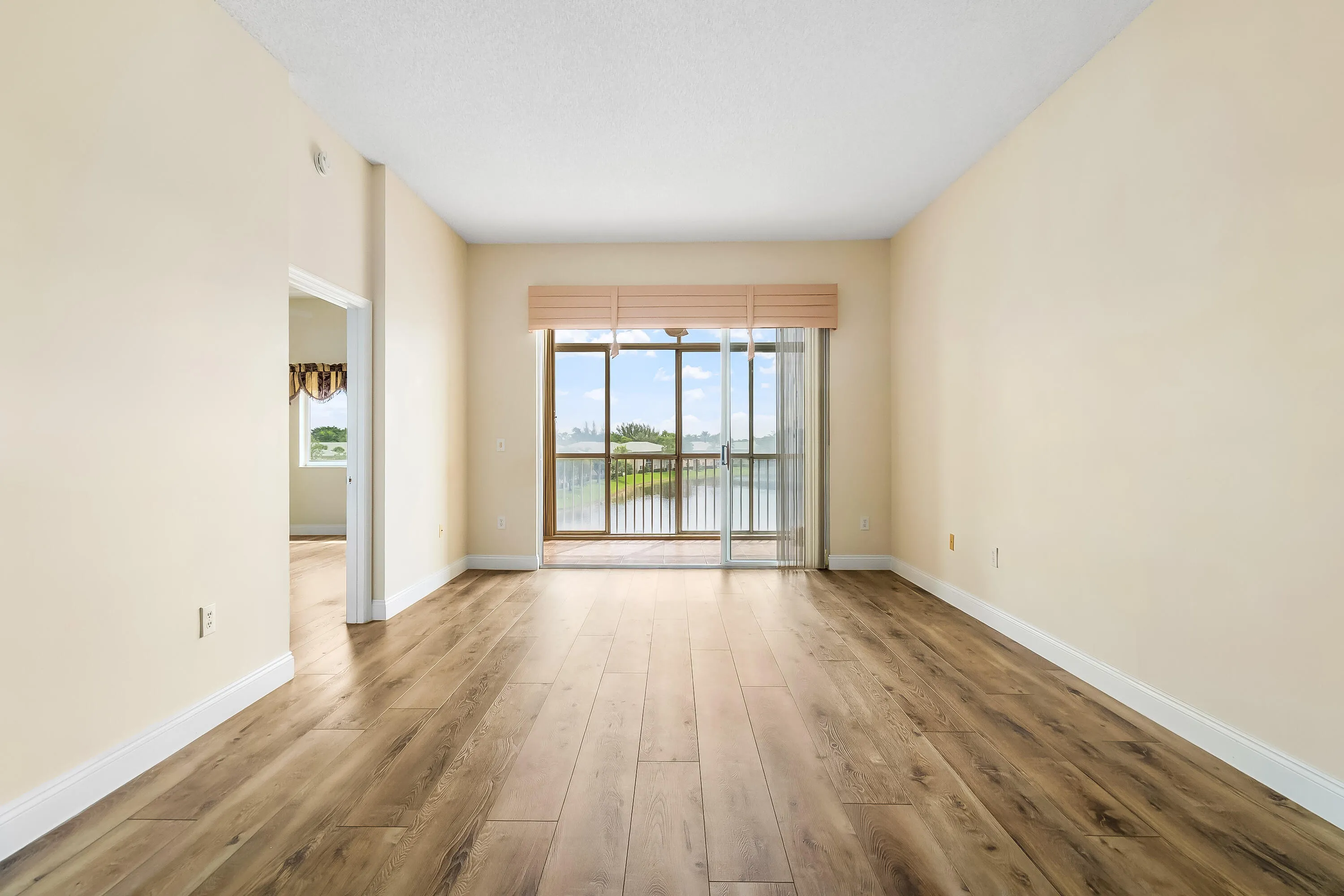 Large combo living and dining area