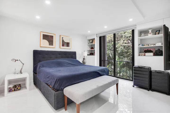 Primary Bedroom with views out to the preserve