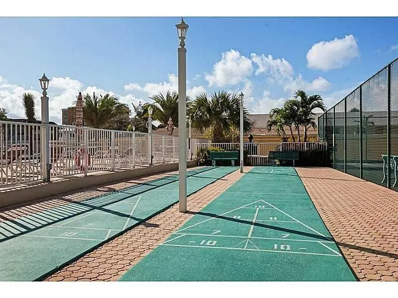 Shuffleboard Court