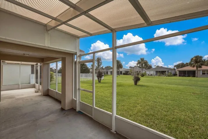 Back patio