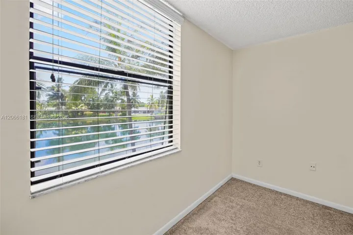 View of lake from the bedroom