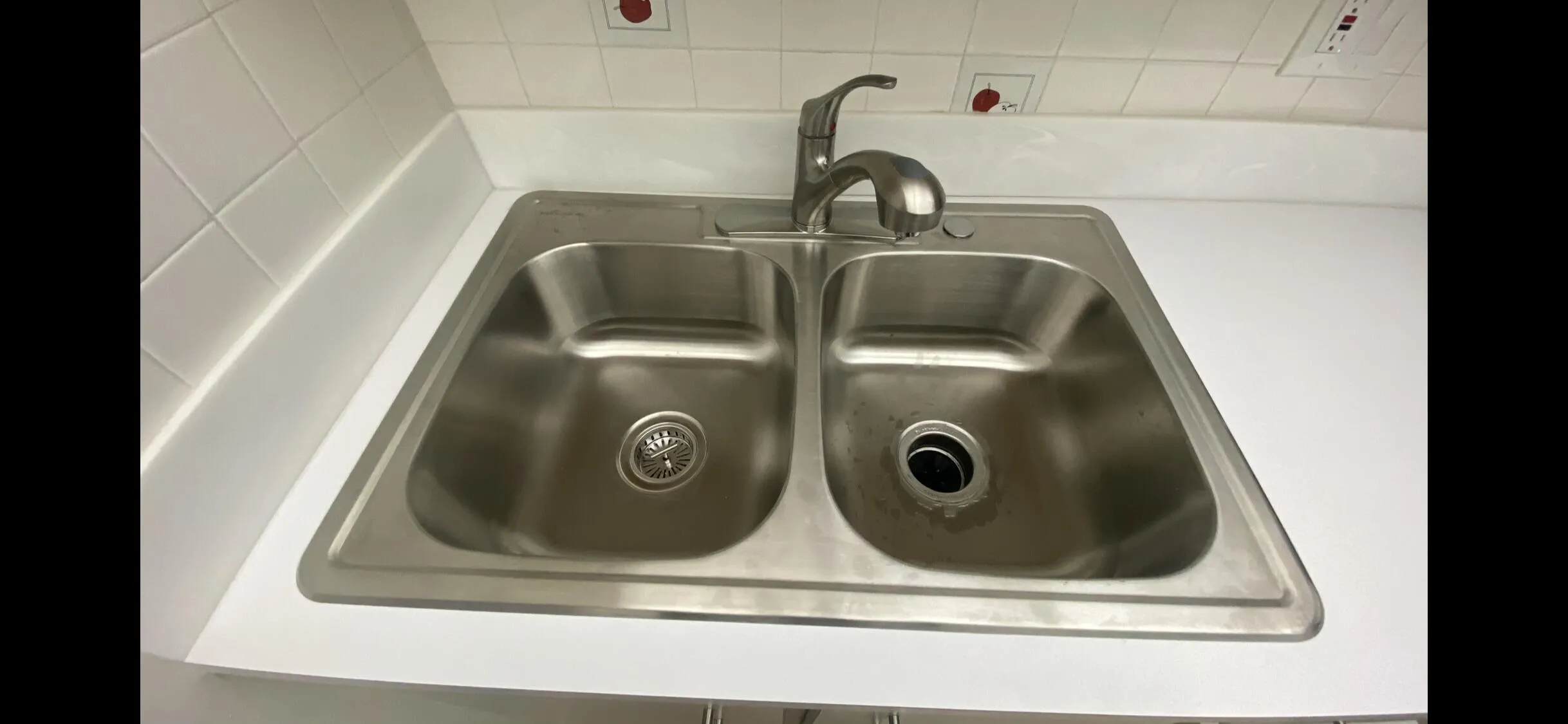 All new PVC under kitchen and bathroom siinks