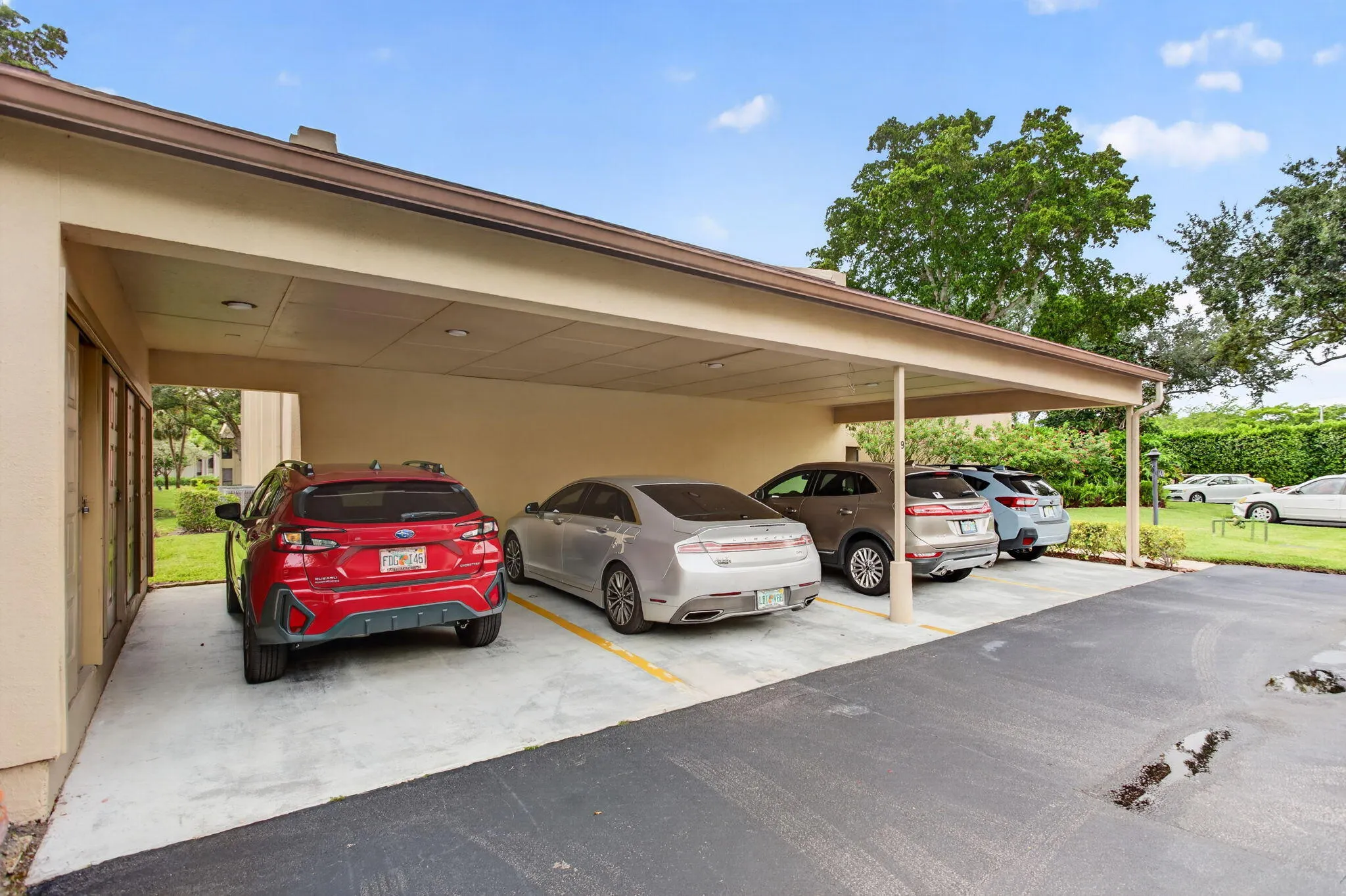 COVERED PARK SPOT INCLUDED