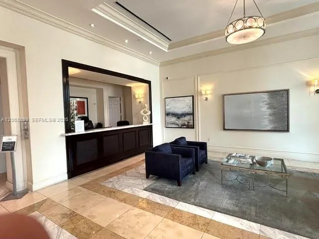 security reception desk lobby
