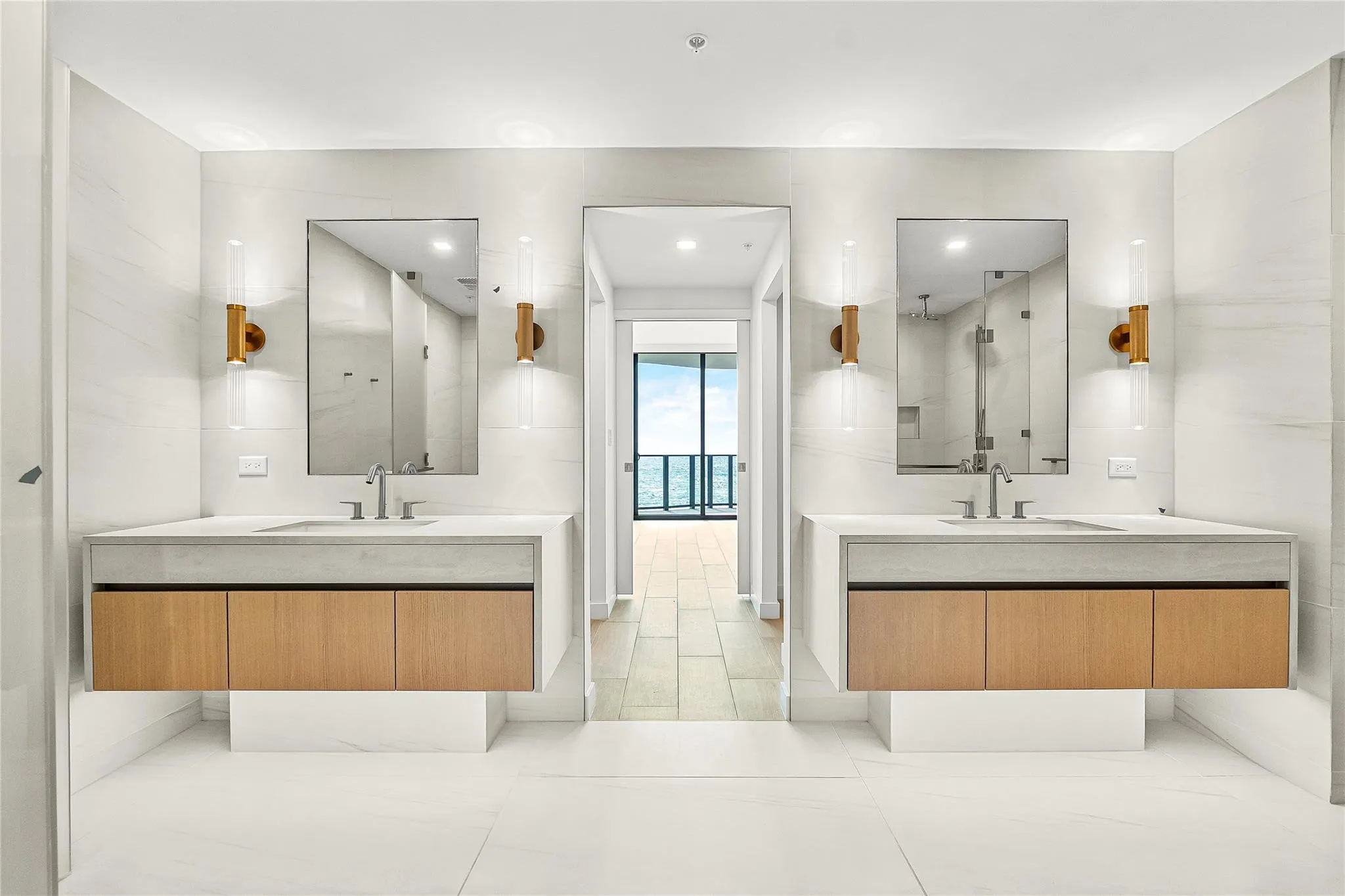 Primary Bathroom w/Ocean view