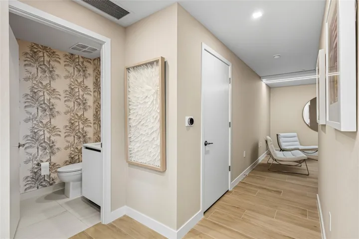 1/2 bath and den/bedroom #3