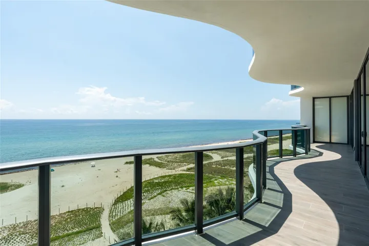 Terrace extends full length of condo