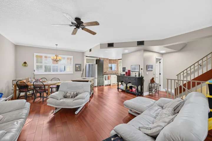 Open Living/Dining Area