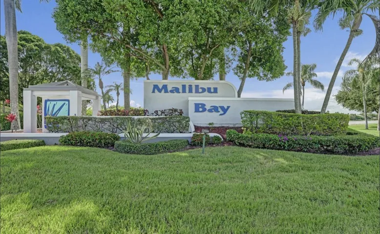 Gated community of Malibu Bay