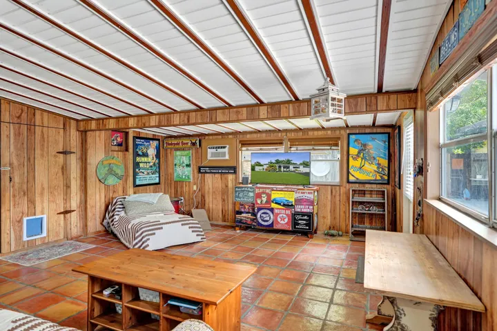 spacious family room