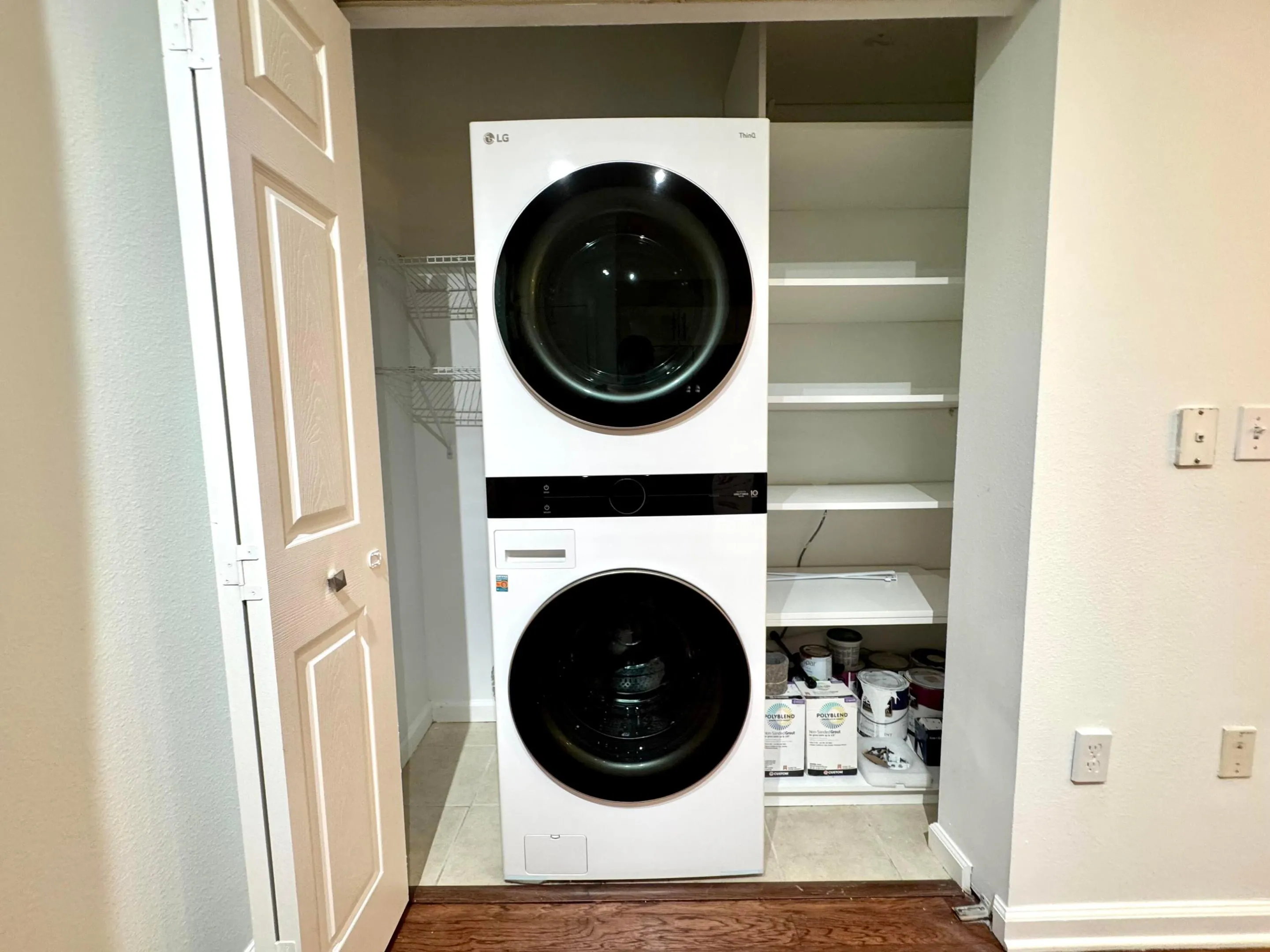 Washer and dryer
