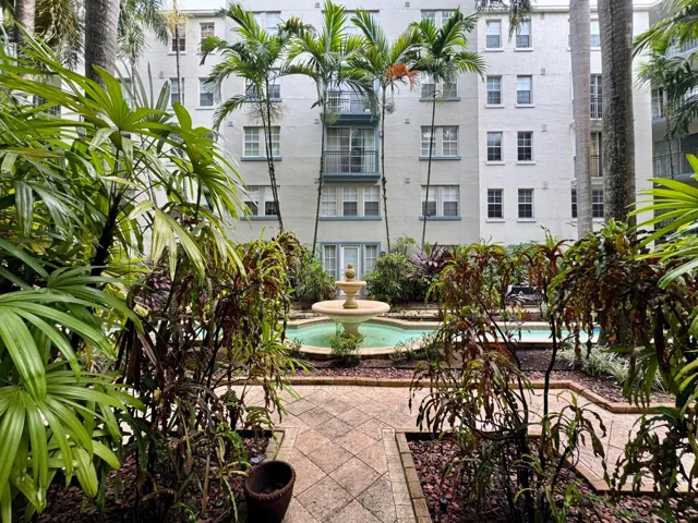 Garden area