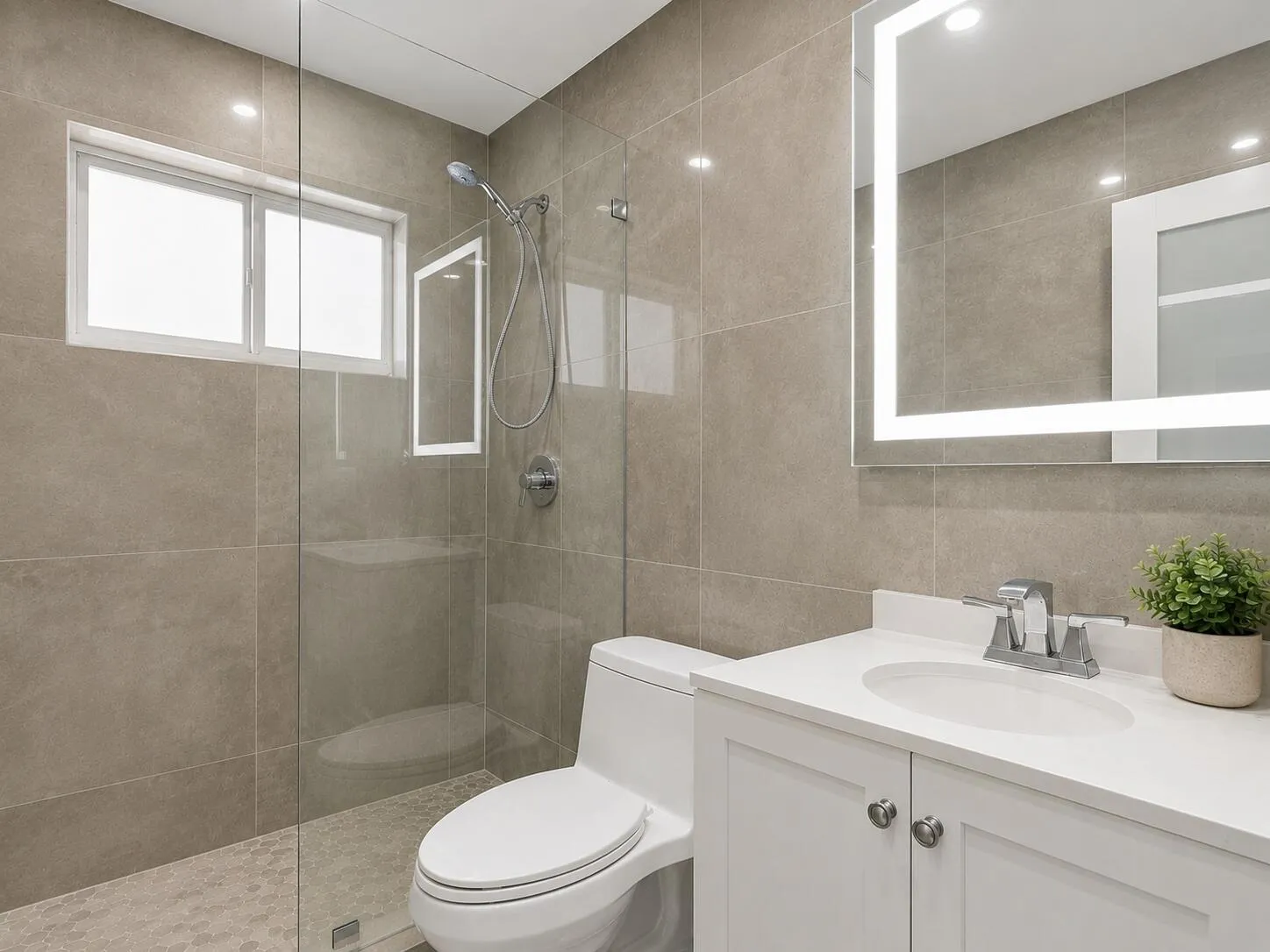 secondary bathroom
