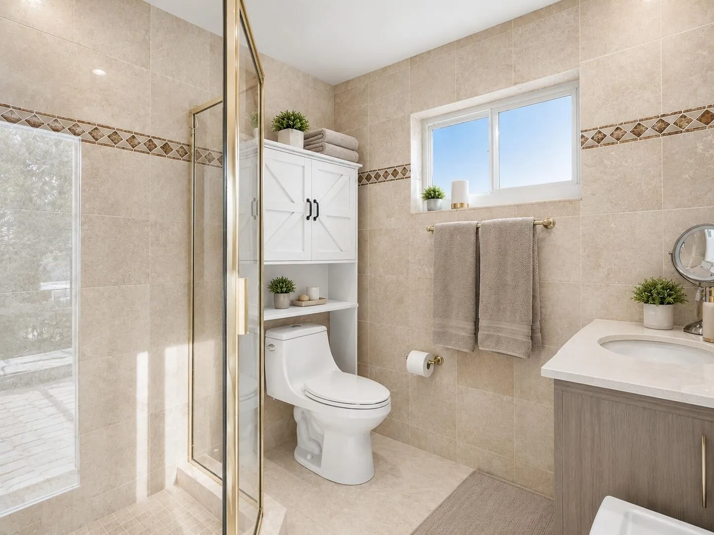 primary bathroom