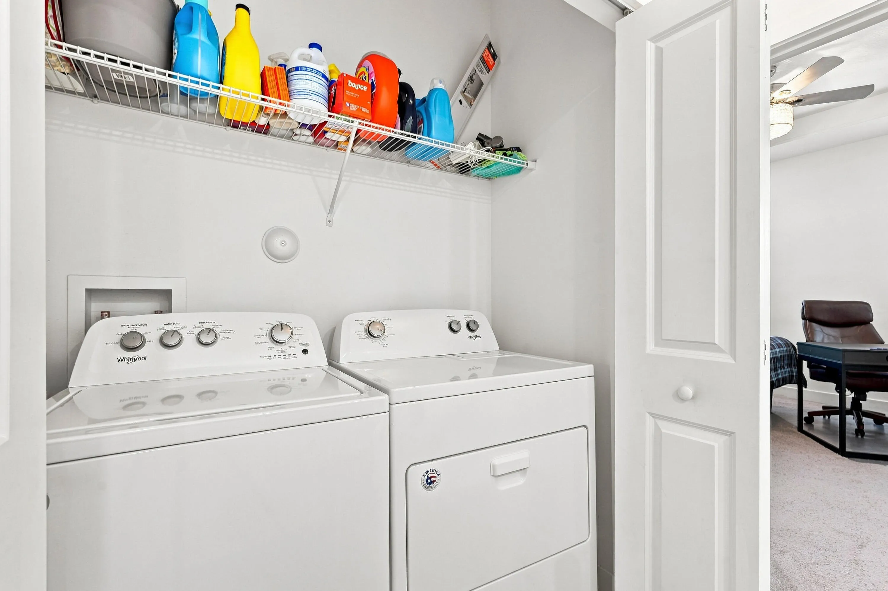 Laundry inside