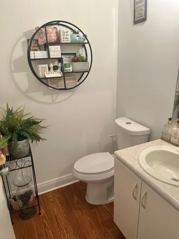 hidden guest bath