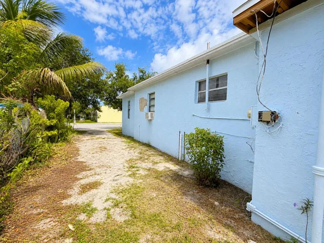Side yard access path