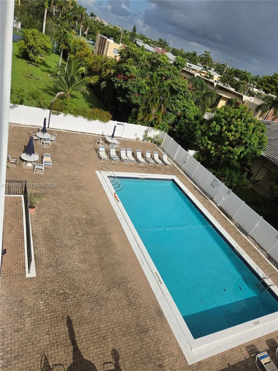 from the balcony