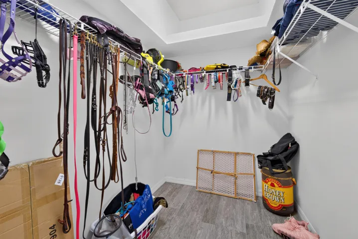 Closet one in primary bedroom