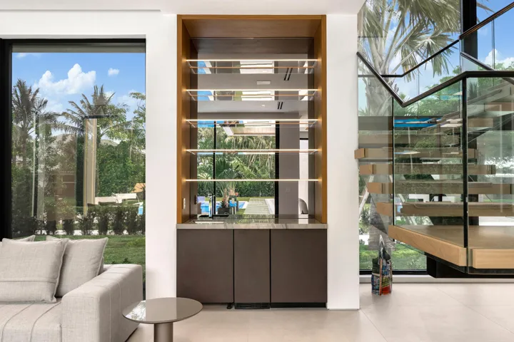 Living Room Wet Bar