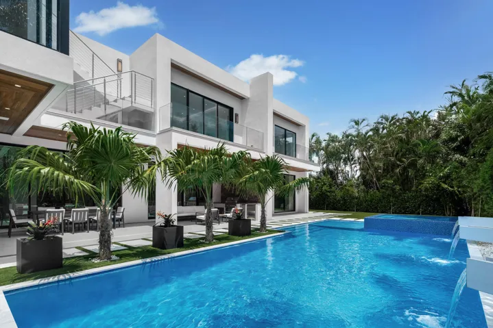 Back View Pool