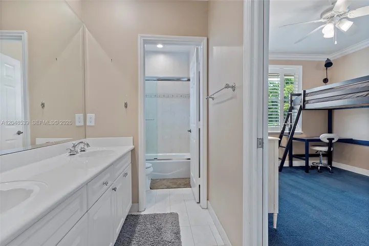 Separate Toilet & Shower form duel sinks