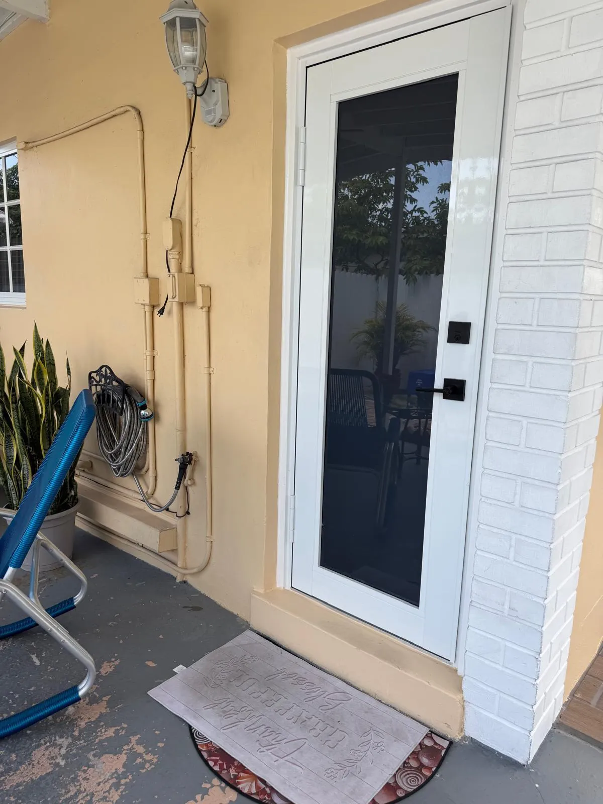 backyard door