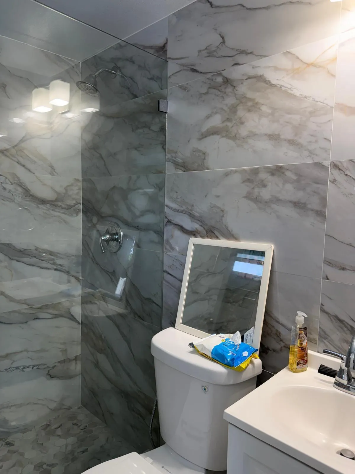 outdoor bathroom