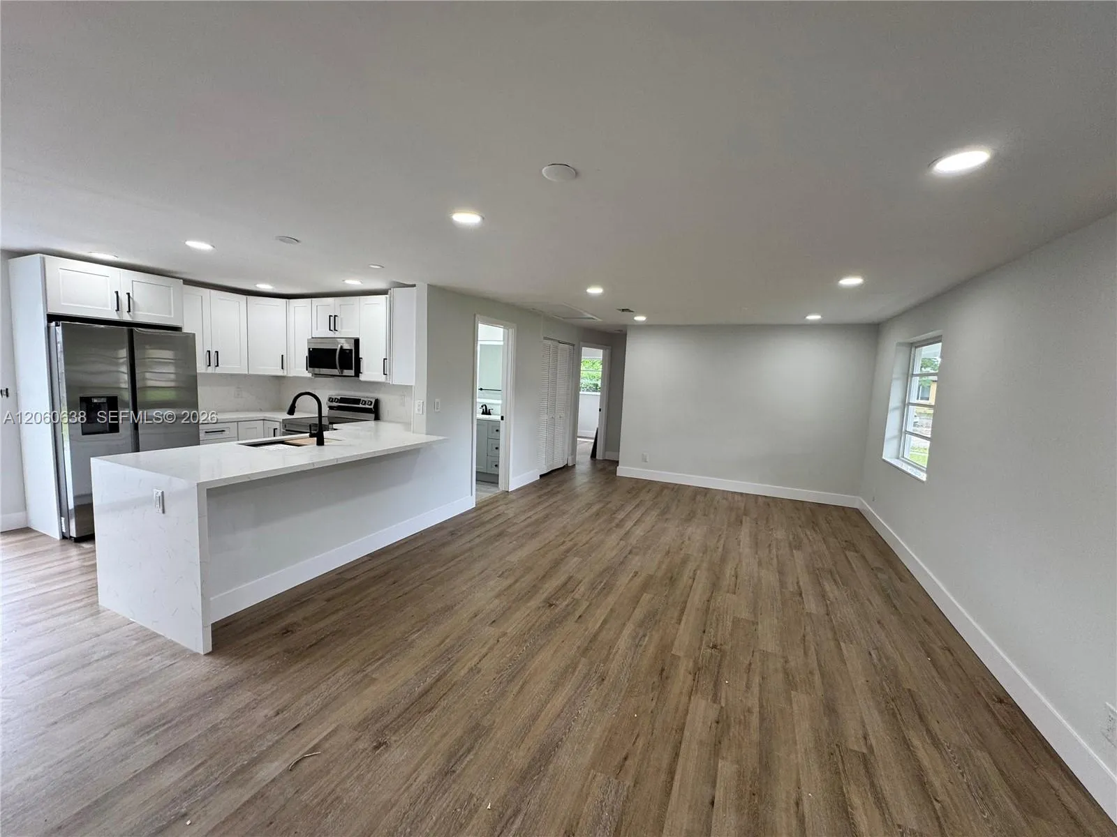 Open Kitchen/Living Area