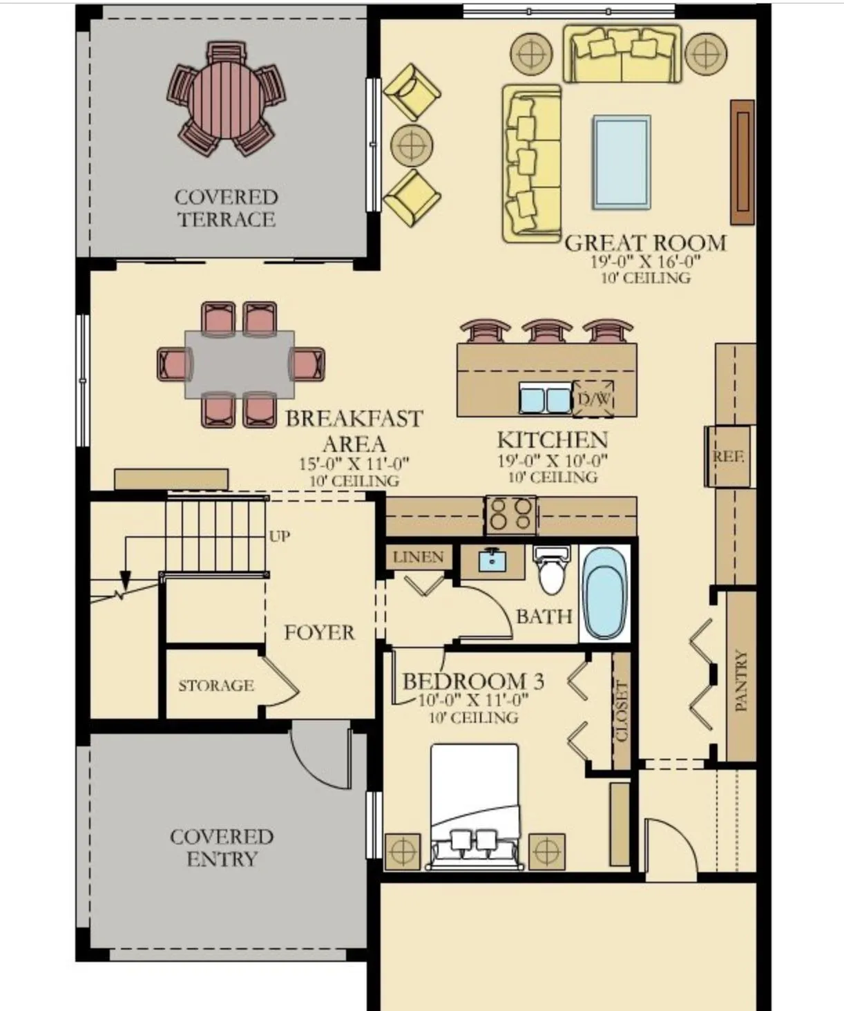 DOWNSTAIRS FLOOR PLAN