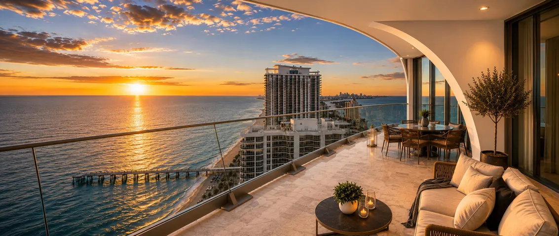 7 -Balcony Sunrise Luxury Balcony Overlo