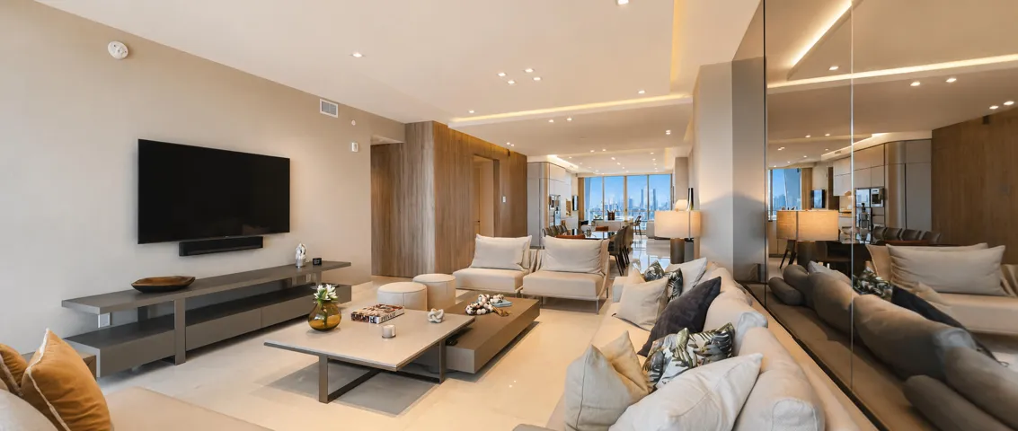 Living Room Facing West