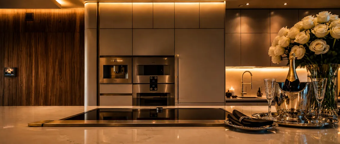 Kitchen Champagne Vignette
