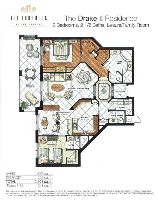 Landmark Floorplans8-Drake II