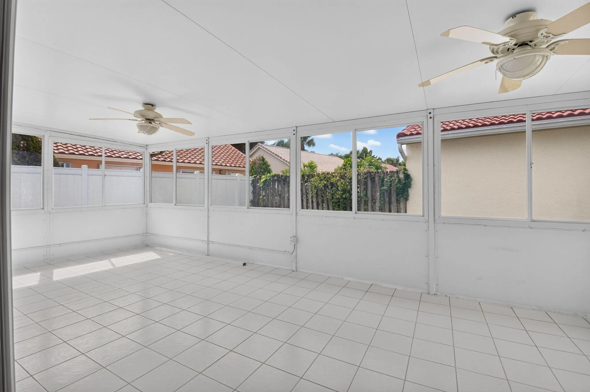 300 Square Ft Covered/Screened Patio