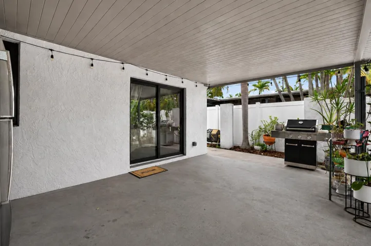 Back porch off master