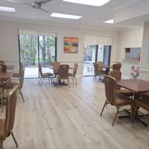 card room