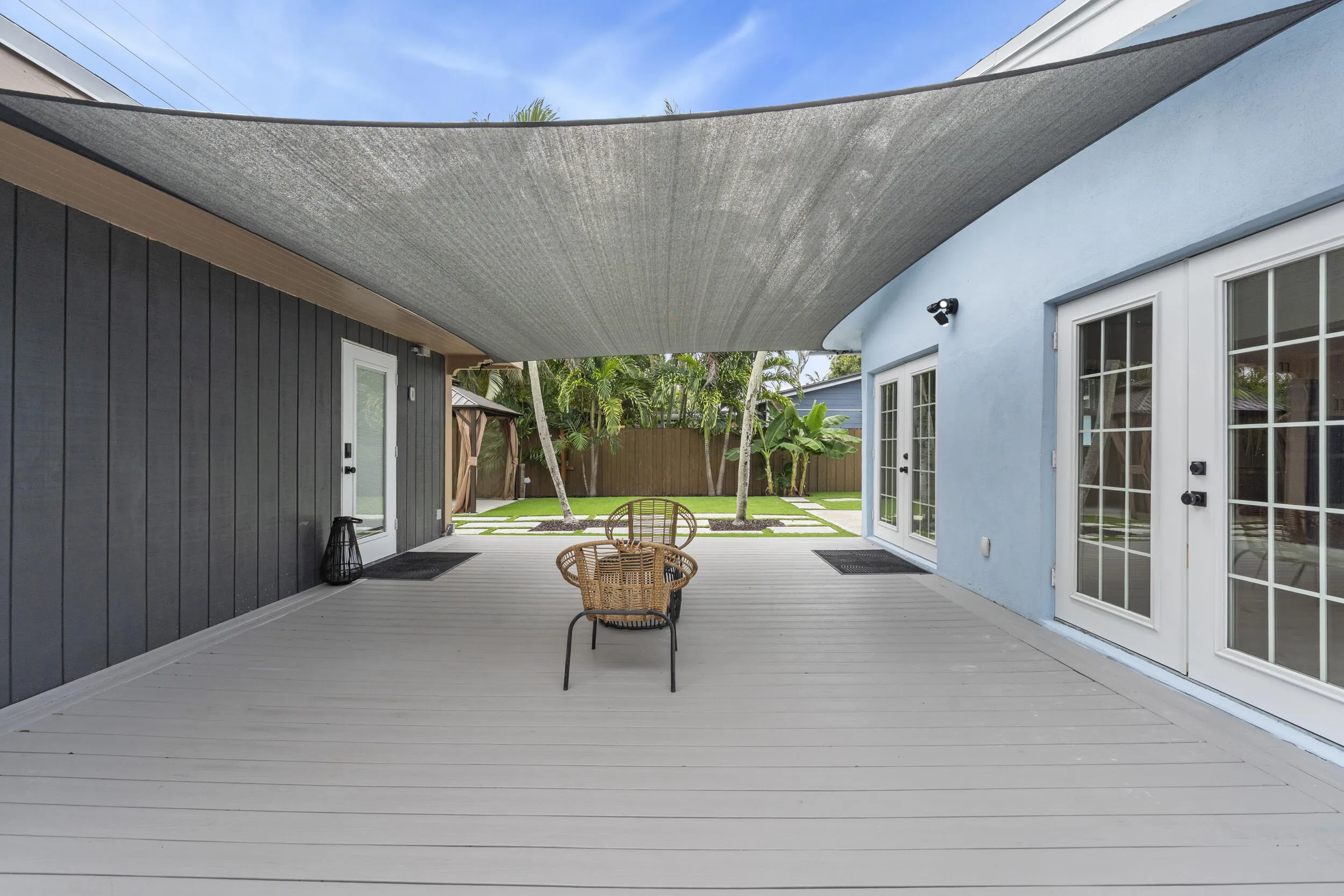 Composite Deck and Shade